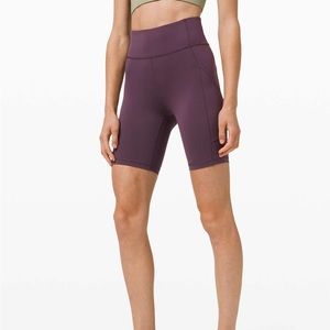 Lululemon Invigorate Shorts 8” Grape Thistle